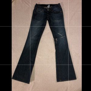 True religion bell bottom jeans